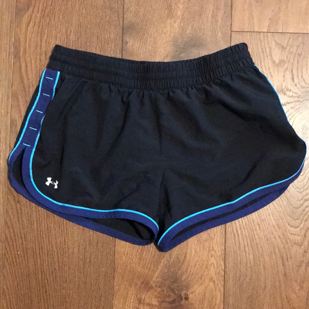 Under Armour black athletic shorts